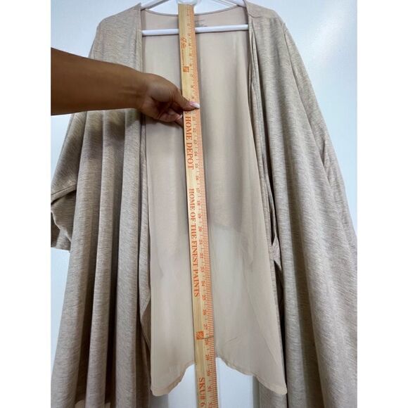 Lane Bryant Waterfall Jersey Knit Cardigan size 26/28 - Picture 14 of 14